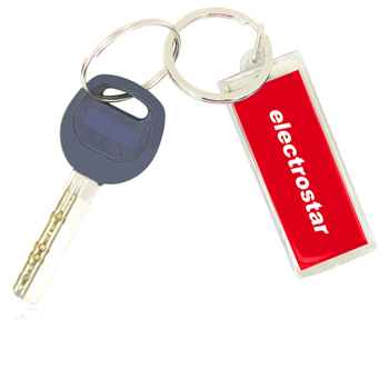 LCD Solar Keychain Keychain