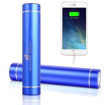 Cylinder USB Emergency Charger Bank