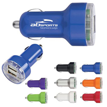 Dual USB Mini Car Charger