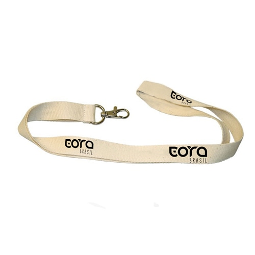 Eco Friendly Cotton Lanyard With Snap Hook 