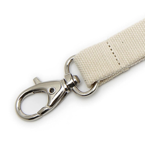 Eco Friendly Cotton Lanyard With Snap Hook 