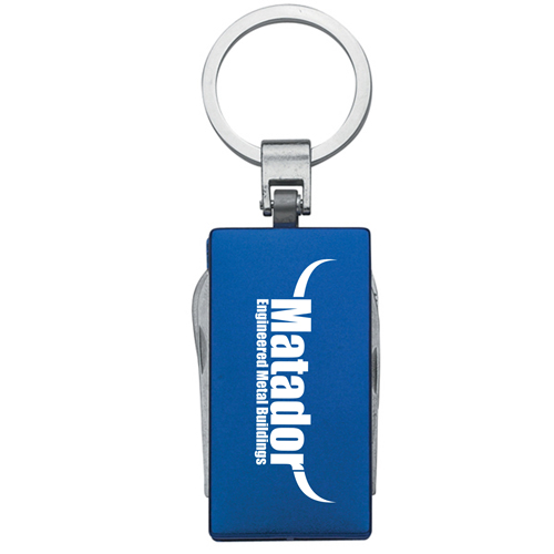 Multi-Function 5 In 1 Aluminum Key Tag 