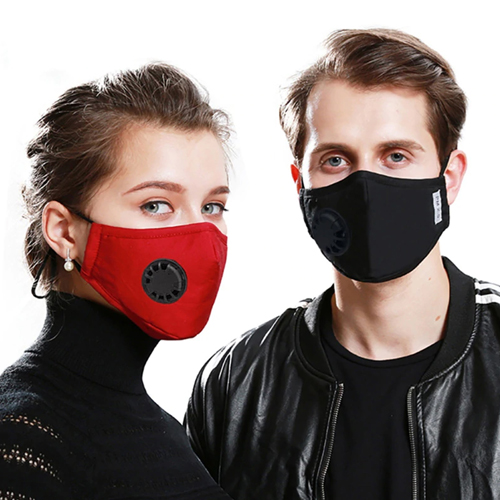 Respirator Mask with Breath Valve