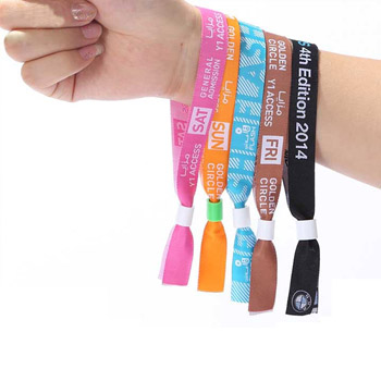 Snap Closure Wrist Band