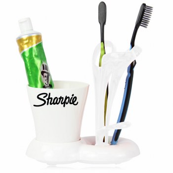 Modern Toothbrush & Tooth Paste Holder