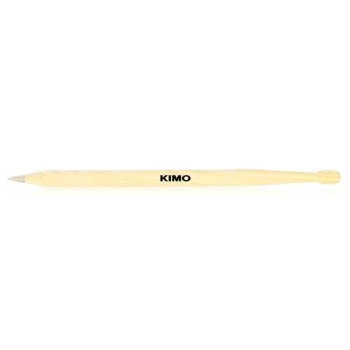 Hexagonal Drumstick Wooden Ballpoint Pen