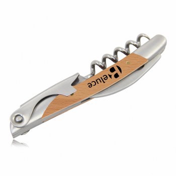 Executive Wooden Corkscrew and Opener