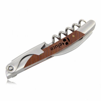 Executive Wooden Corkscrew and Opener