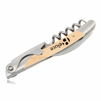 Executive Wooden Corkscrew and Opener