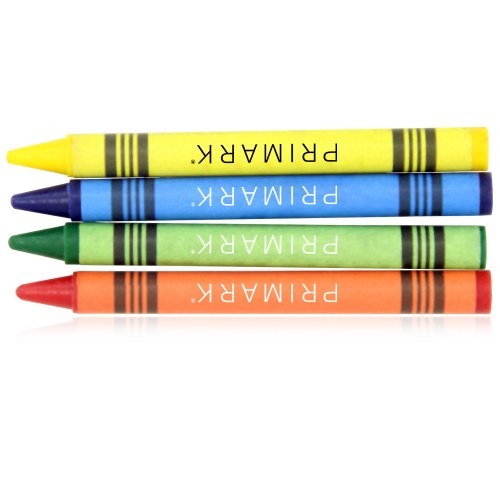 4 Pack Non-Toxic Color Crayons