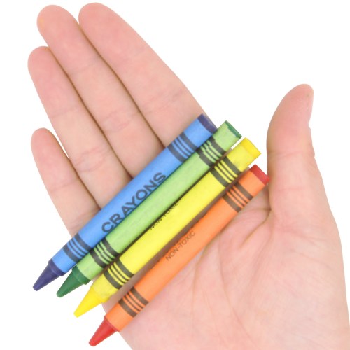 4 Pack Non-Toxic Color Crayons