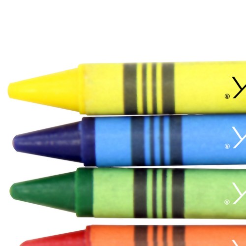 4 Pack Non-Toxic Color Crayons