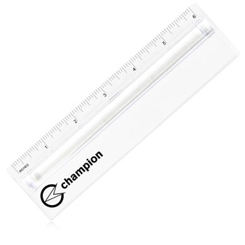 6 Inch Translucent Magnifying Ruler