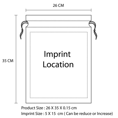 Plastic Drawstring Bag