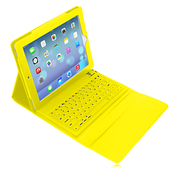 Folio Leather Case with Bluetooth Keyboard