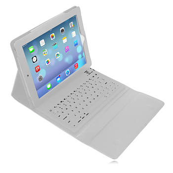 Folio Leather Case with Bluetooth Keyboard