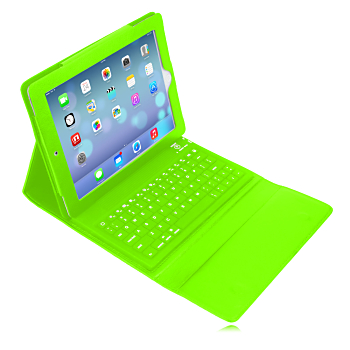 Folio Leather Case with Bluetooth Keyboard