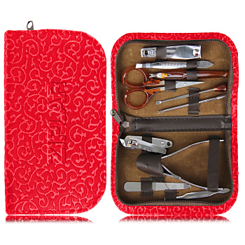 10 Piece Manicure Set With Case