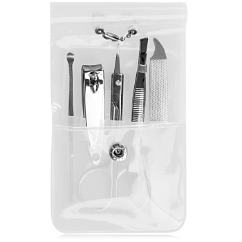 Manicure Set In Transparent Pouch