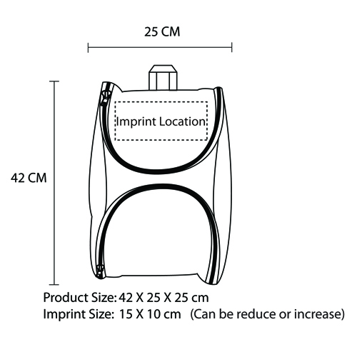 4 Person Insulated Lunch Backpack