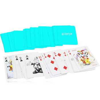 Cartoon Poker Playing Cards