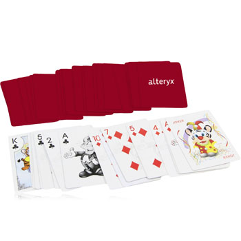 Cartoon Poker Playing Cards