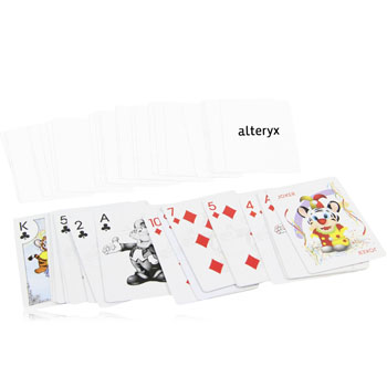 Cartoon Poker Playing Cards