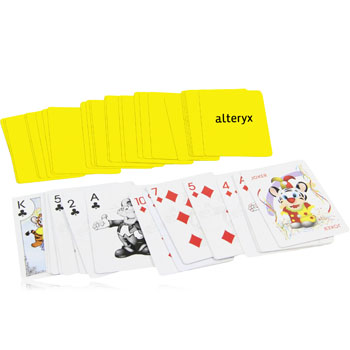 Cartoon Poker Playing Cards