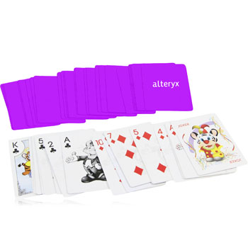 Cartoon Poker Playing Cards