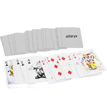 Cartoon Poker Playing Cards