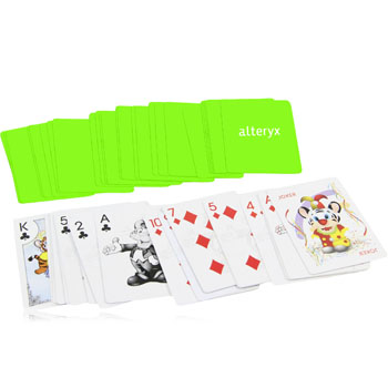 Cartoon Poker Playing Cards