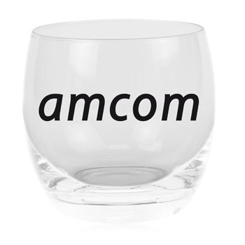 Color Rounded Glass Cup