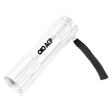 9 LED Aluminum Alloy Torch