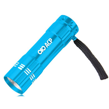 9 LED Aluminum Alloy Torch