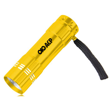 9 LED Aluminum Alloy Torch