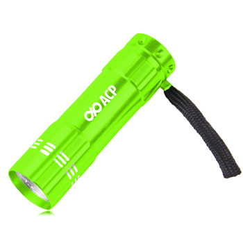 9 LED Aluminum Alloy Torch