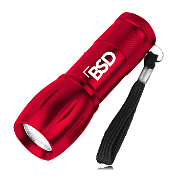 9-LED Flashlight With Wrist Strap