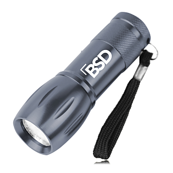 9-LED Flashlight With Wrist Strap