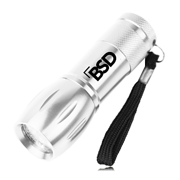 9-LED Flashlight With Wrist Strap