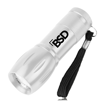 9-LED Flashlight With Wrist Strap