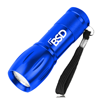 9-LED Flashlight With Wrist Strap