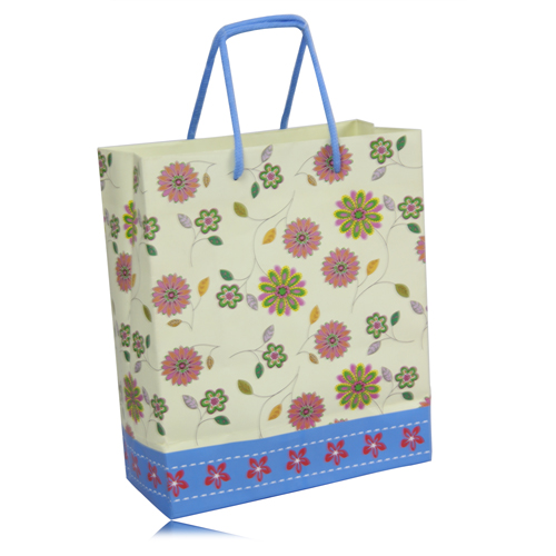 Thread Handle Paper Shopping Bag