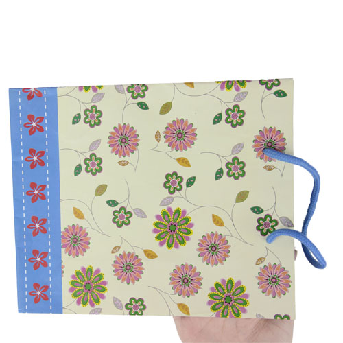 Thread Handle Paper Shopping Bag