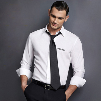 Men Formal Long Sleeve Dress Shirt