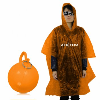 Poncho With Ball Shell