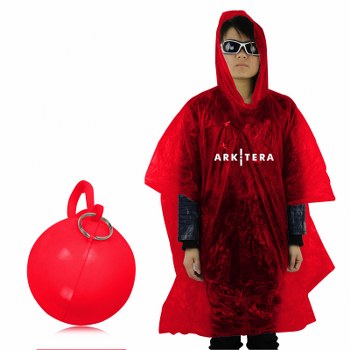 Poncho With Ball Shell