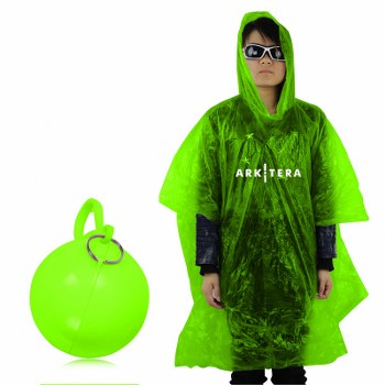 Poncho With Ball Shell