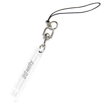 Aluminum Whistle With Key Ring