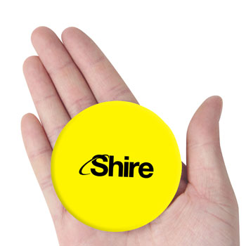 6.5CM Tin Button Badge With Pin