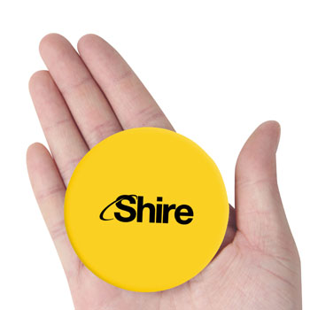 6.5CM Tin Button Badge With Pin